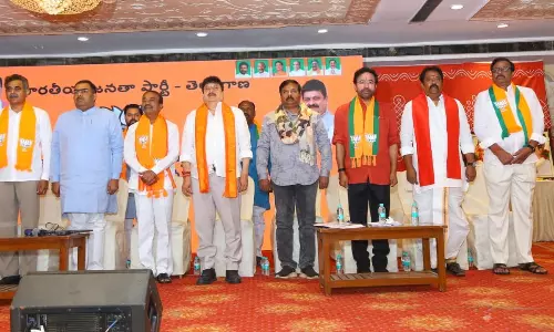 BJP Sounds Poll Bugle in Telangana