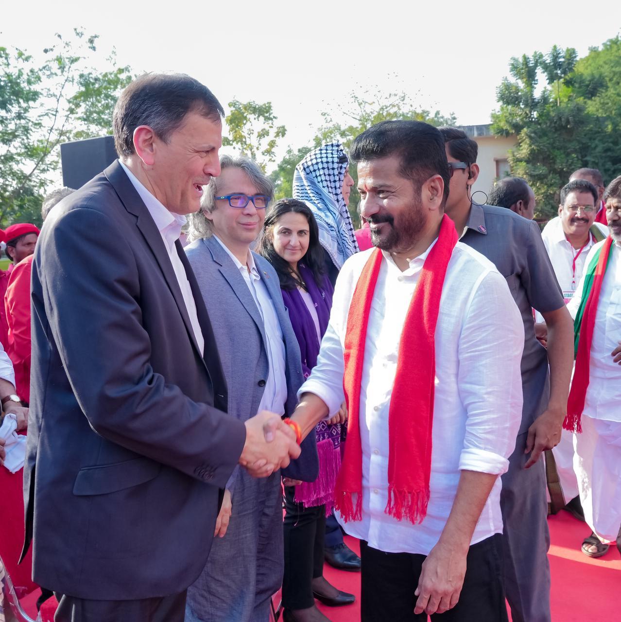 Telangana CM Attends Harvard Leadership Program