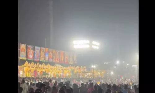 Yeti Panduga Enthrals Thousands on Pennar Riverbank