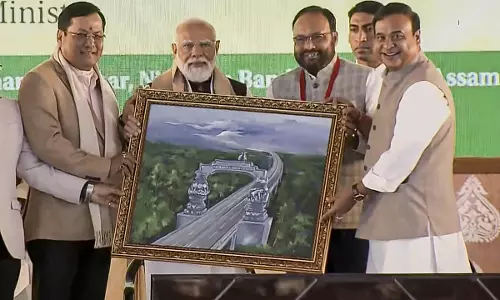 PM Lays Foundation Stone for Kaziranga Corridor, Flags Off New Trains