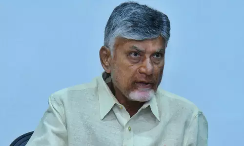 CM Naidu, Lokesh Leave for Davos WEF Summit
