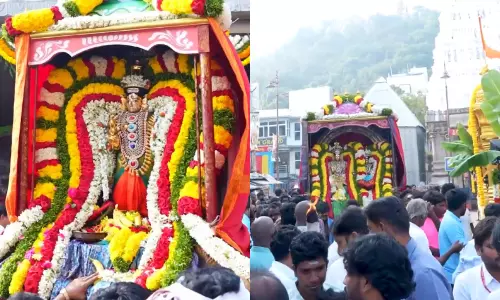 Devotee Influx Causes Long Queues at Srikalahasti