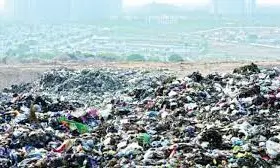 Hills of Garbage Rise In Hyderabad’s IT Zone