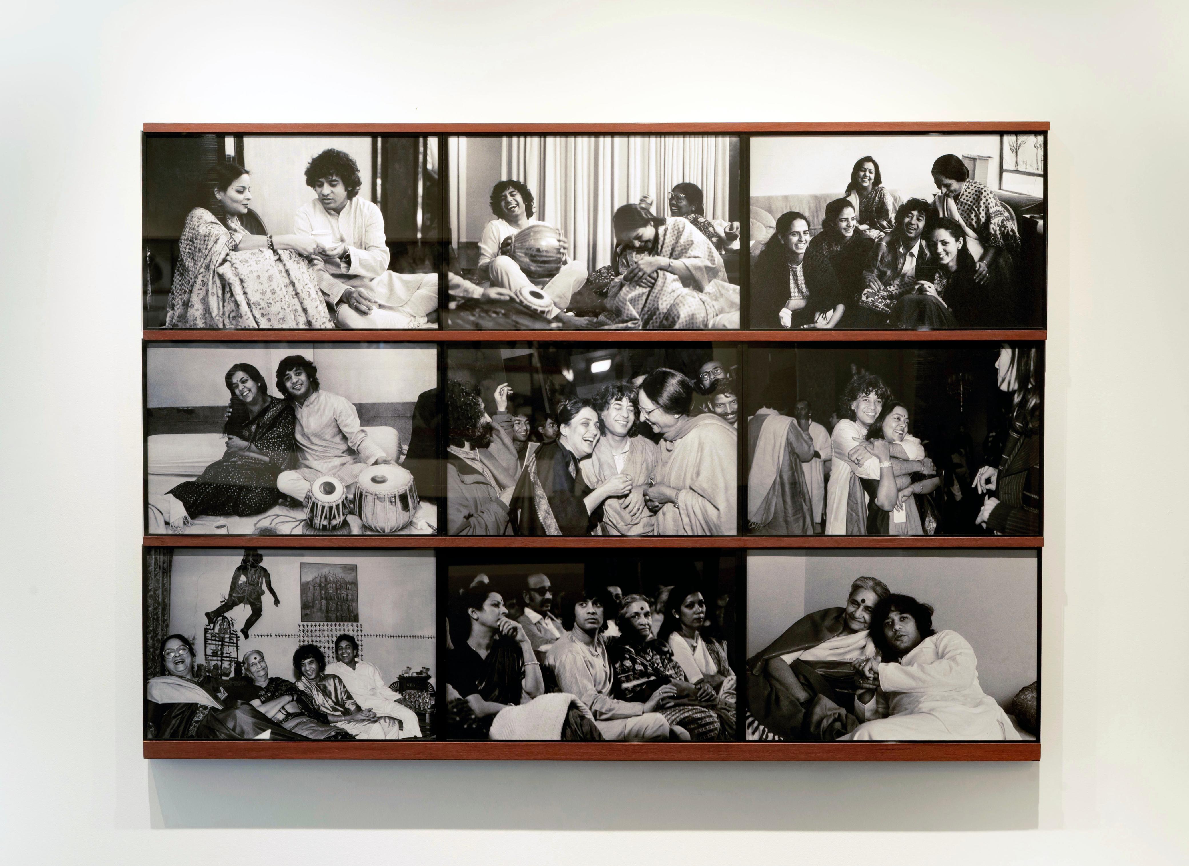 Dayanita Singh Exhibits Four Decades of Zakir Hussain Photography