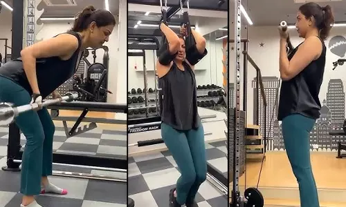 Kajal Aggarwal Hits the Gym, Set to Return to Tollywood