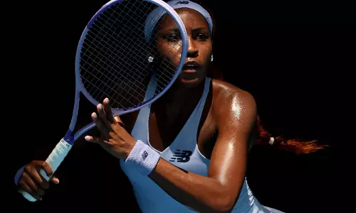 Coco Gauff Advances to Second Round at Australian Open Despite Serving Struggles
