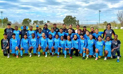 Indias Womens Football Team Suffer Defeat in Friendly Match Against Ukrainian Club