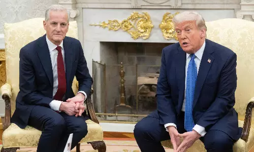 After Nobel Snub, Trump Tells Norway PM Peace is Not Only Priority