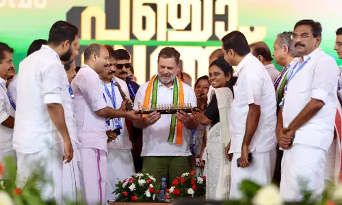 Rahul Gandhi Spunds Poll Bugle in Kerala