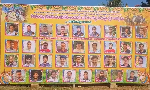 ‘Brides Wanted’ Banners Steal the Show at Kalikiripalli Cattle Festival