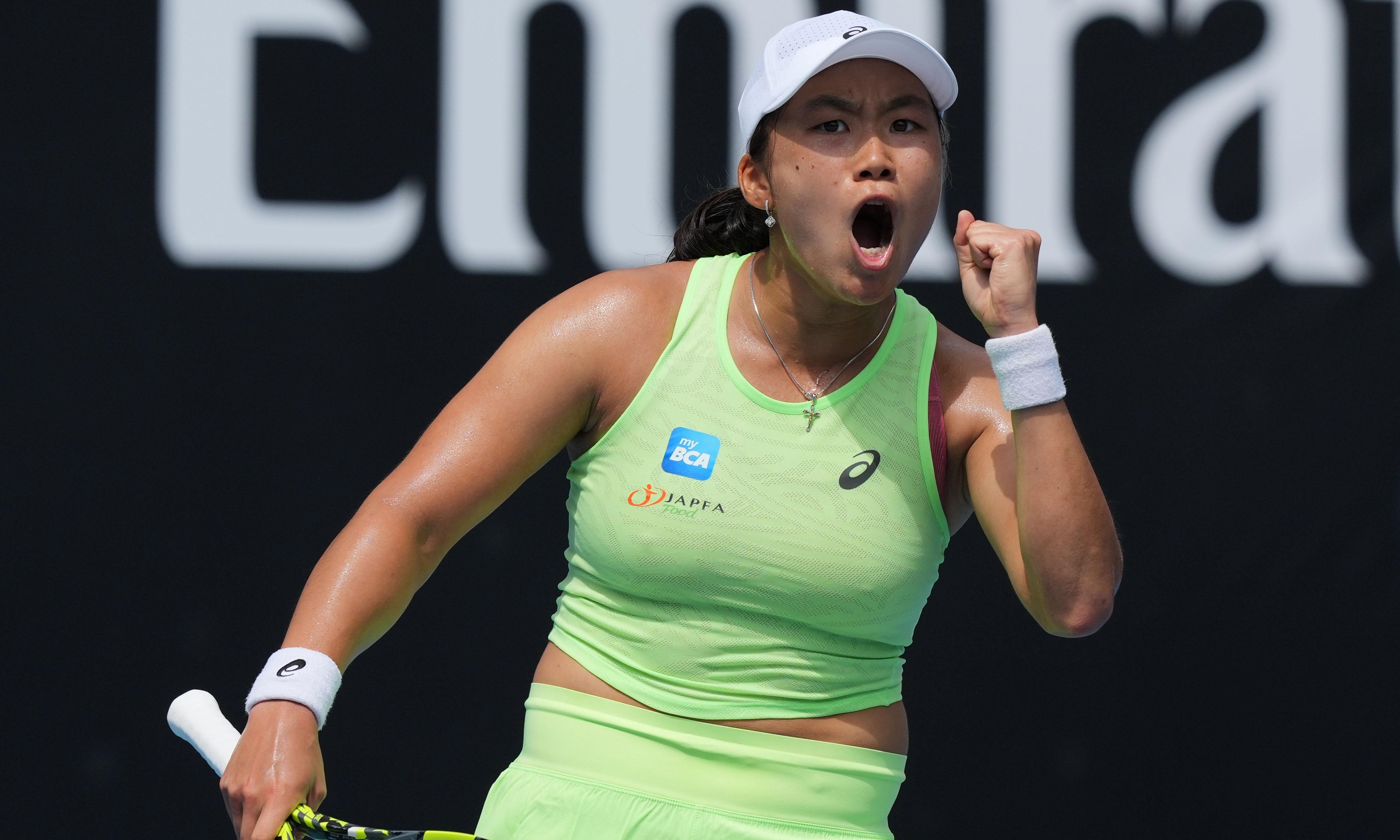 Keys and Tjen Advance at 2026 Australian Open