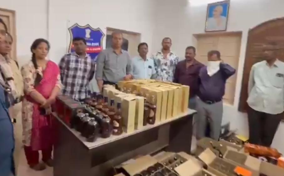 Excise Officials Seize NDPL Liquor in Secunderabad