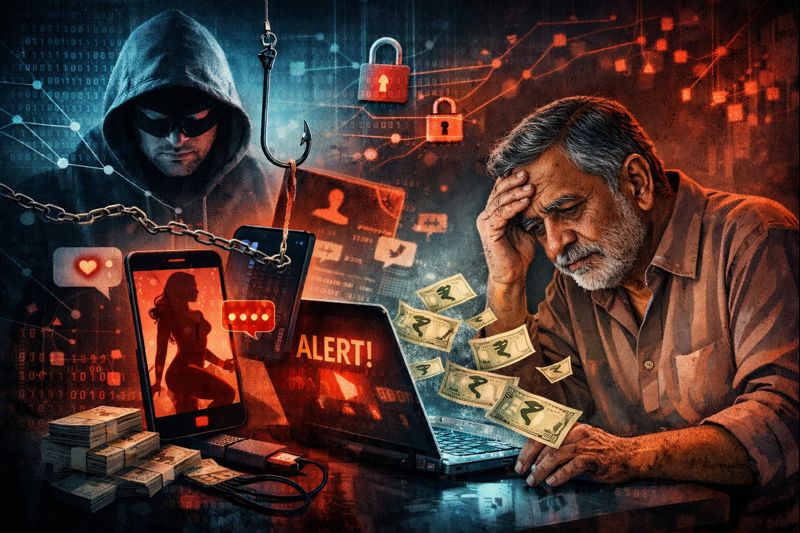 Odisha Teacher Loses Rs 90 Lakh in Sextortion Scam