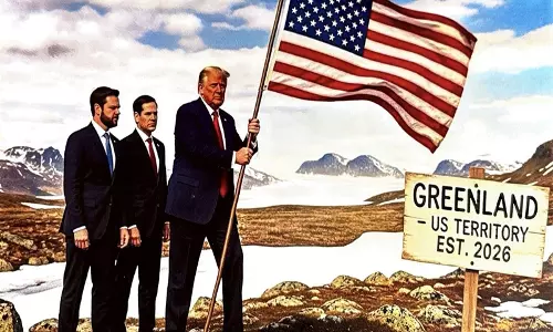 Greenland US Territory Est 2026: Trump Shares New Map Of America Including Canada, Venuzuela, Greenland