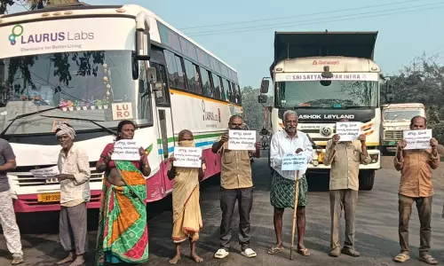 Coal Dust Sparks Protest at Anakapalle