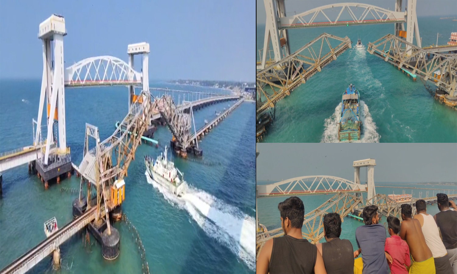 Historic Pamban Bridge Opens for Final Time