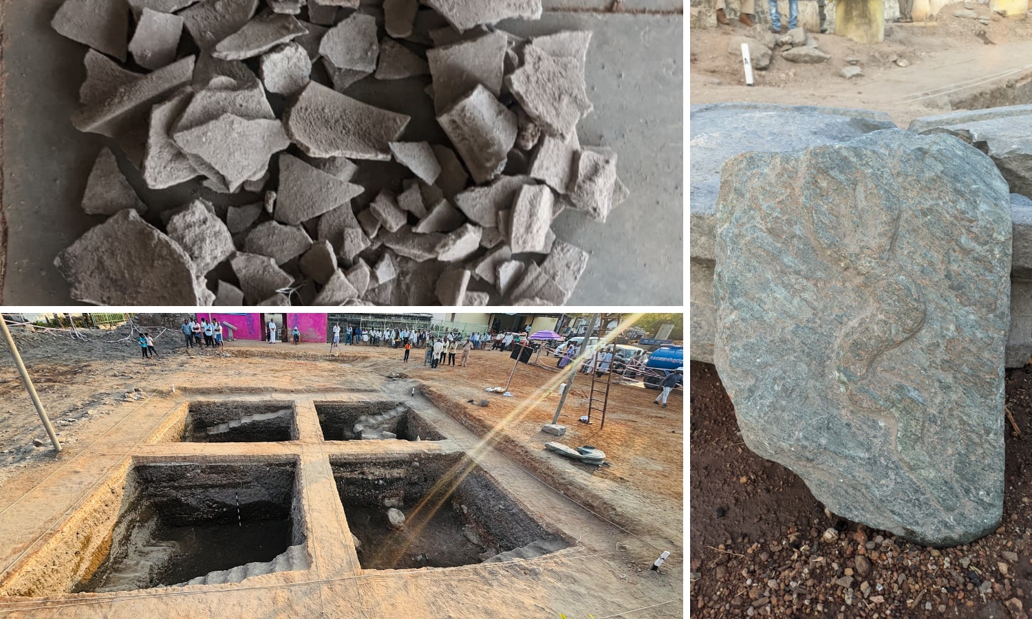 Archaeological Excavation in Lakkundi Uncovers Ancient Artifacts