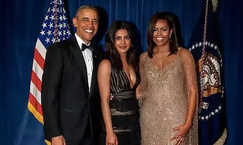 PeeCee Rewinds to 2016, Joins Viral Trend With Oscars Debut, White House Dinner With Obamas