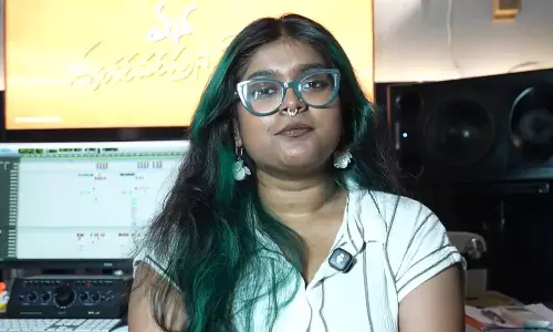 Chiranjeevis Niece Sings a Song for Mana Sankara Varaprasad Garu