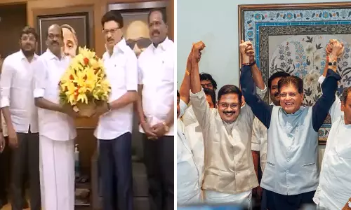 Day of Homecomings: Vaithilingam Joins DMK, Dinakaran Back in NDA Fold