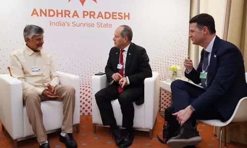 CM Naidu Sees Davos as Platform for Deepening India–Israel Economic Ties