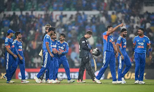 Abhishek’s Fireworks Help India Beat New Zealand in T20 Opener