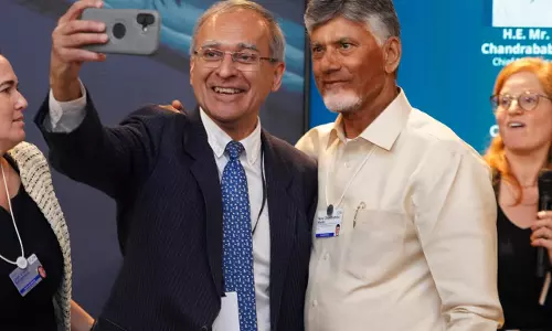 Davos Meet: CM Projects AP As Global Green Revolution Hub