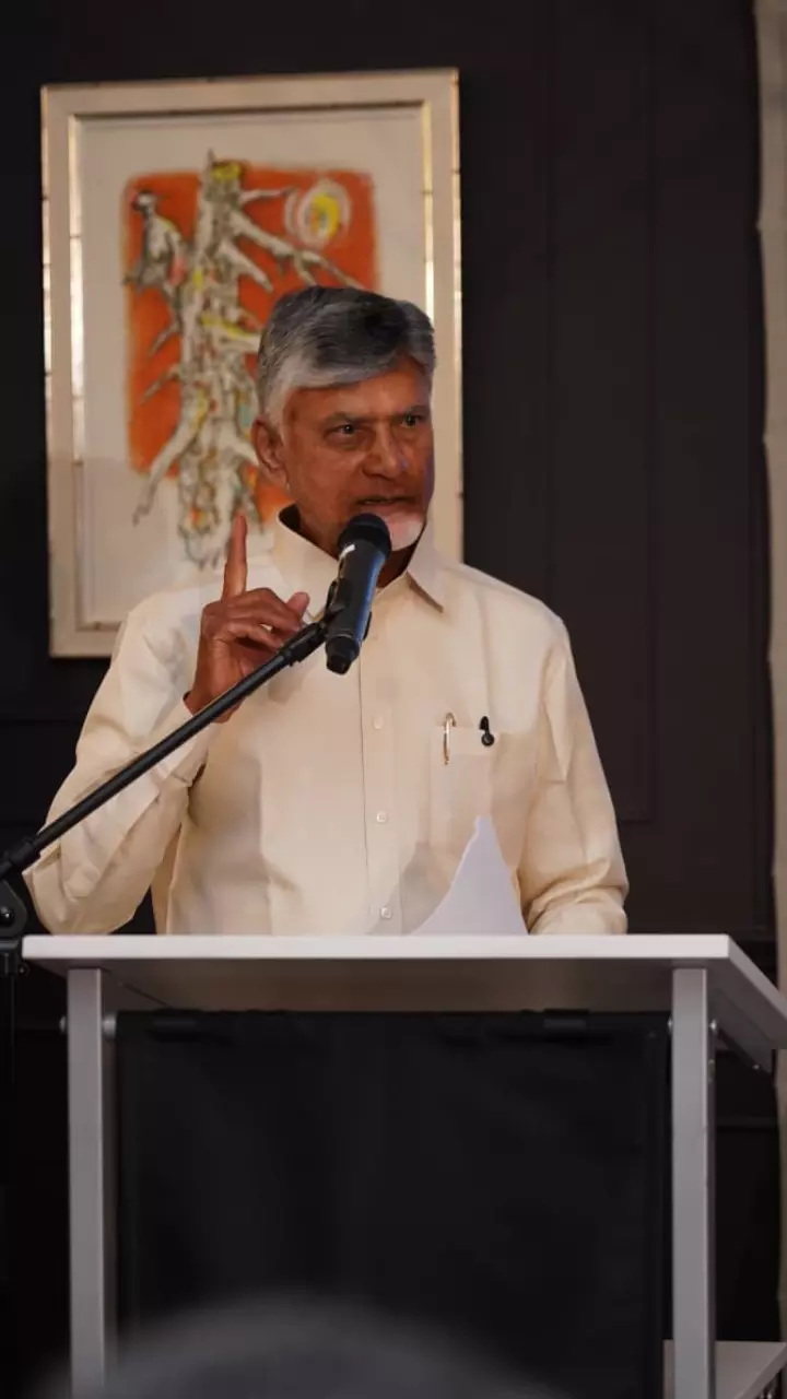 Naidu Pitches Andhra Pradesh as Global Investment Hub at Davos