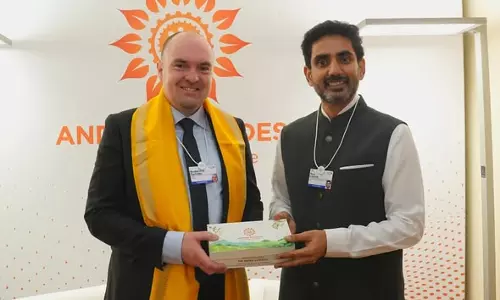 Nara Lokesh Pitches Andhra Pradesh To Global Energy Majors At WEF 2026 Nara Lokesh Pitches Andhra Pradesh To Global Energy Majors At WEF 2026