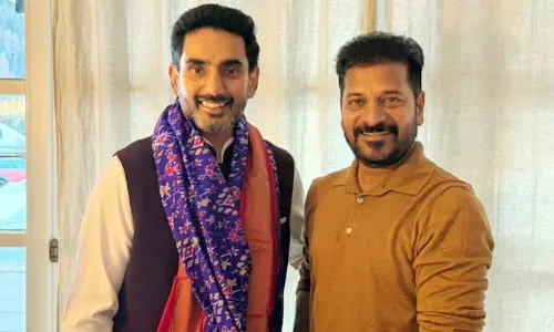 Lokesh, Revanth Agree Mutual Cooperation Is Key to Growth of Telangana, AP