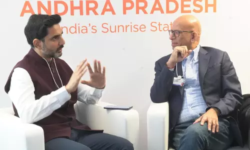 Lokesh Pitches Accenture Global Delivery Centre For Visakhapatnam