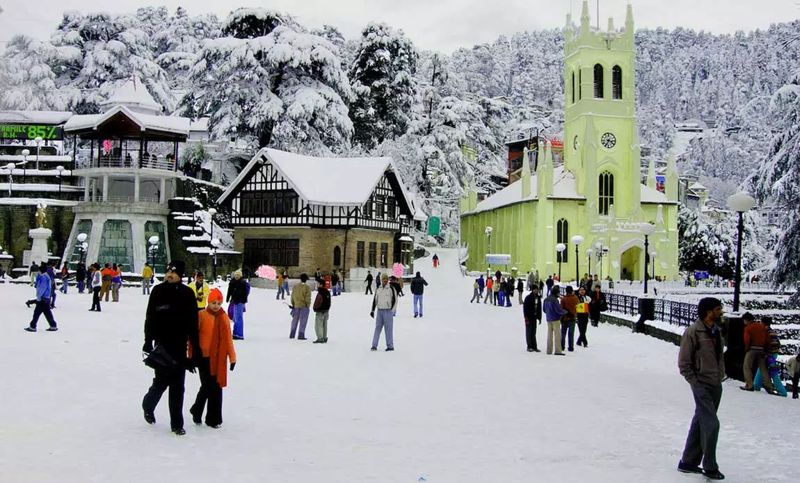 IMD Forecasts More Snow In Himachal Pradesh IMD Forecasts More Snow In Himachal Pradesh