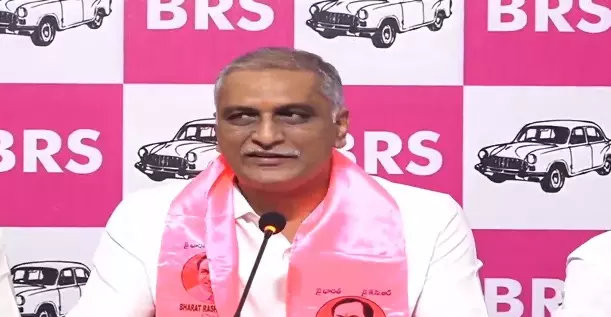 Harish Says Many Scams in Singareni, Urges Kishan Reddy to Act Harish Says Many Scams in Singareni, Urges Kishan Reddy to Act