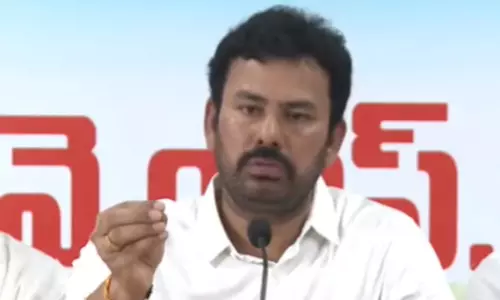 YSRC Blames Harassment For Death of GVMC Officer YSRC Blames Harassment For Death of GVMC Officer