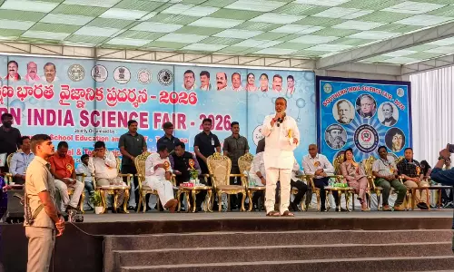 Telangana Lifts Trophy at Kollur Science Fair