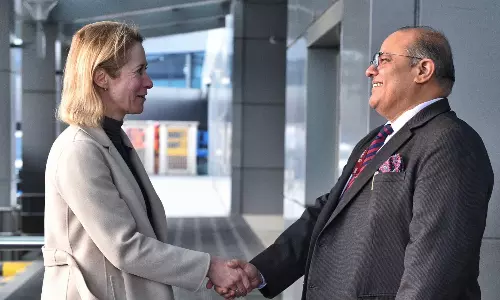 Kaja Kallas Arrives in India on Her First Visit as EU Vice President