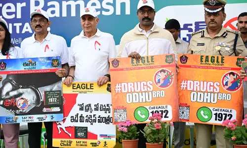 Police Declares AP as Ganja-free Cultivation State