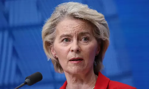 President of European Commission Arrives for FTA, Republic Day Event President of European Commission Arrives for FTA, Republic Day Event