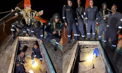 Indian Coast Guard Seizes Fishing Boat for Suspected Betel Nut Smuggling