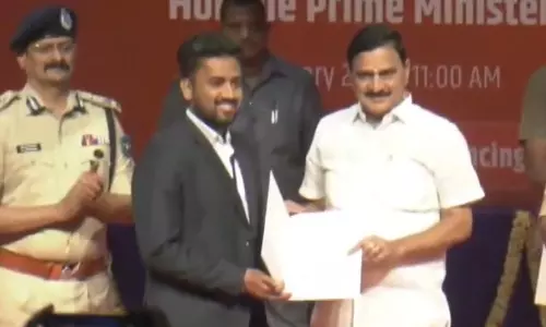 Bhupathiraju Gives Away Job Letters to 392 Candidates at Visakhapatnam Rozgar Mela