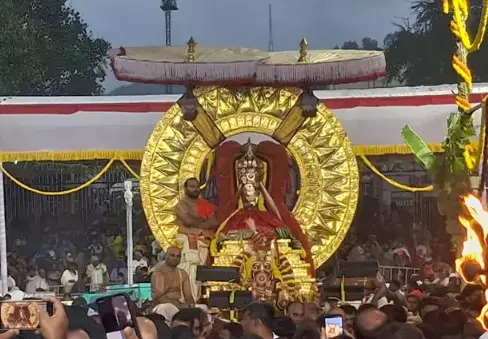 Tirumala Witnesses Grand Ratha Saptami Festivities Tirumala Witnesses Grand Ratha Saptami Festivities