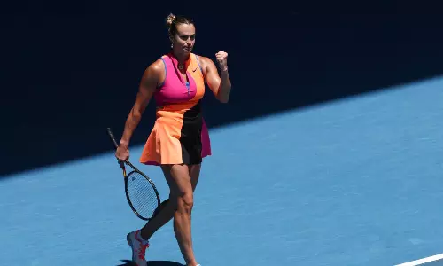 Sabalenka Powers Her Way Into Quarterfinals at Australian Open