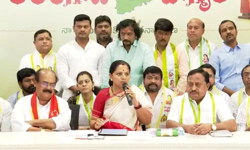 Kavitha’s Jagruti to Fight Civic Polls with Forward Bloc Symbol