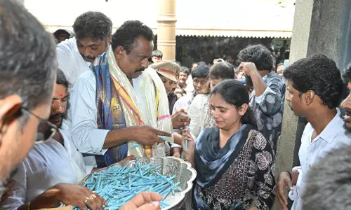 Ainavilli Vinayaka Temple To Distribute 2.5 Lakh Worshipped Pens