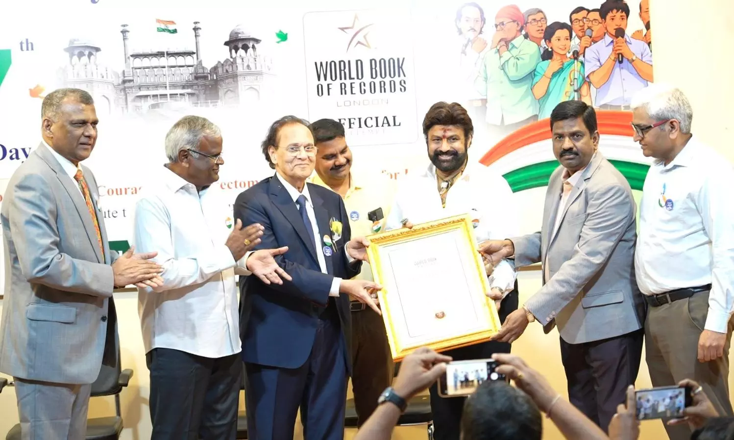 Padma Bhushan Dr Nori Feted in Hyderabad Padma Bhushan Dr Nori Feted in Hyderabad