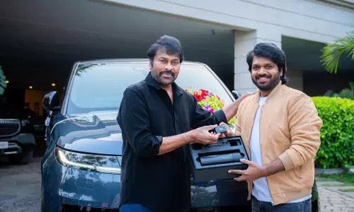 Chiranjeevi Gifts Luxury Range Rover to Anil Ravipudi Following Blockbuster Success