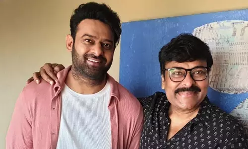 Megastar Chiranjeevi to Play Special Role in Prabhas’ Spirit?
