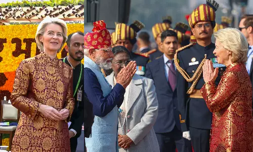 Ursula Von Der Leyen’s Republic Day Look Highlights Fashion’s Role in Diplomacy