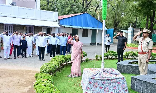 77th R-Day Celebrations Held in Kurnool, Nandyal Kadapa Districts