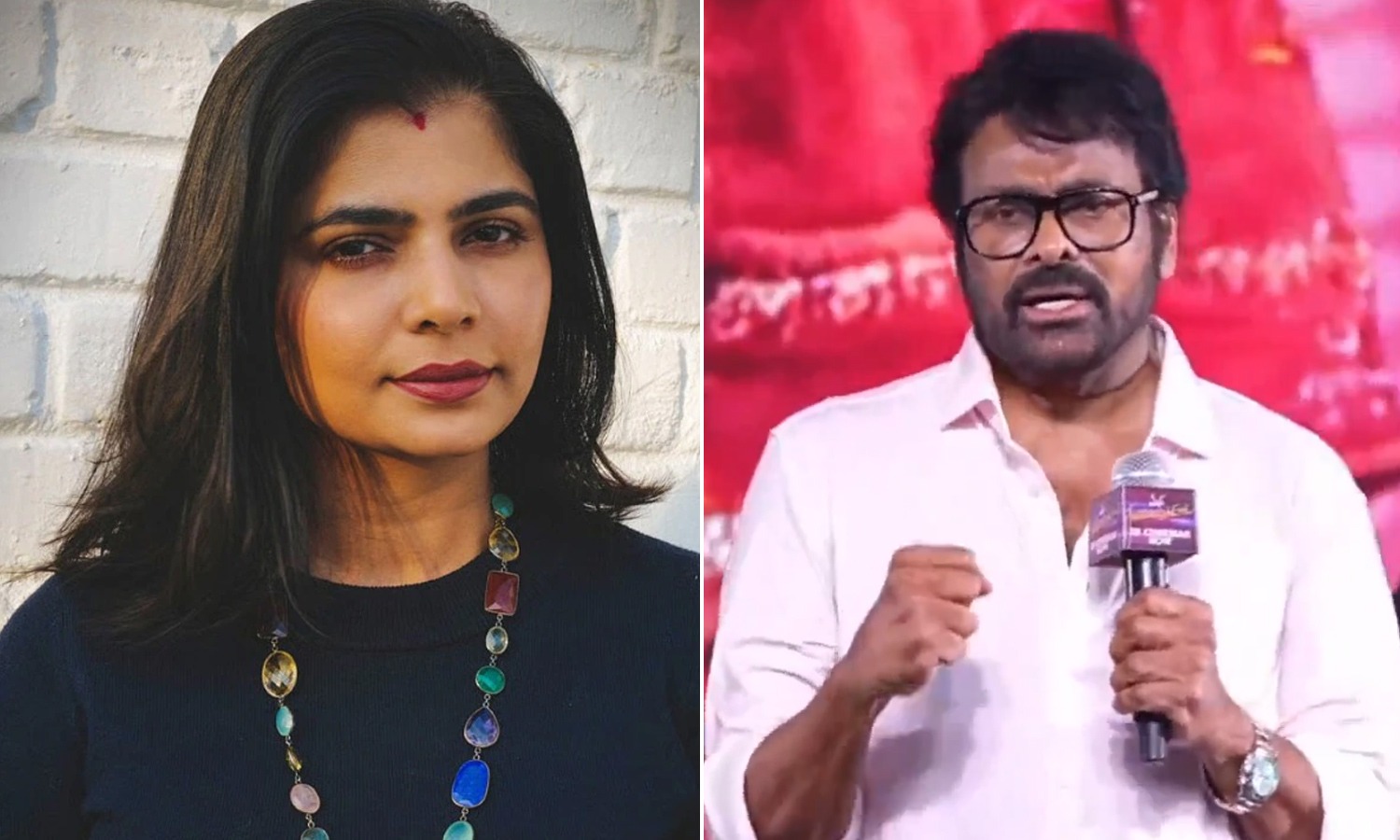 She made the above remarks without naming Chiranjeevi directly.